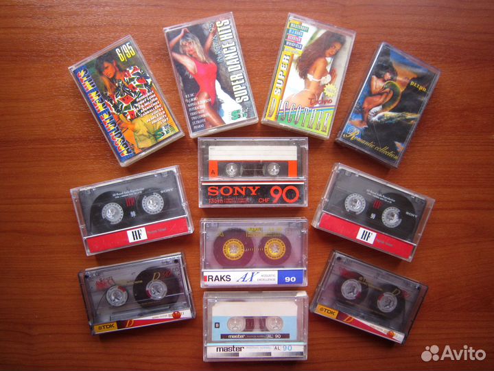 Аудио кассеты япония 90 мин В хорошем состоянии