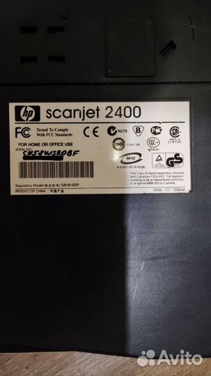 Сканер HP scanjet 2400