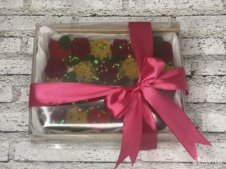 Цветы из мармелада подарки