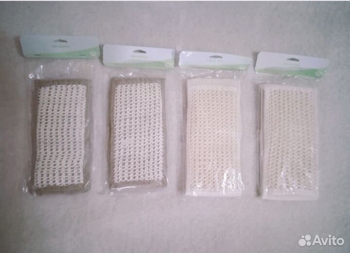 Мочалка гипоаллергенная. Для пилинга