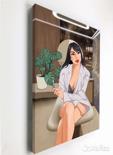 Портрет по фото Фото на холсте Печать на холст