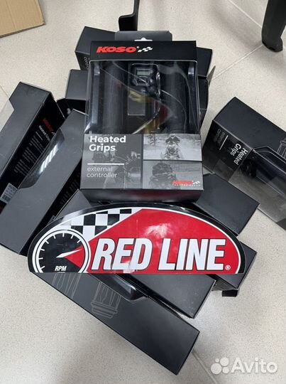 Рукоятки руля с эл.подогревом и ЖК экраном koso
