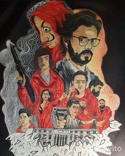 Ручная роспись одежды, кастом одежды