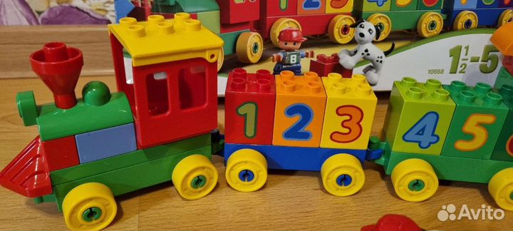Lego duplo поезд