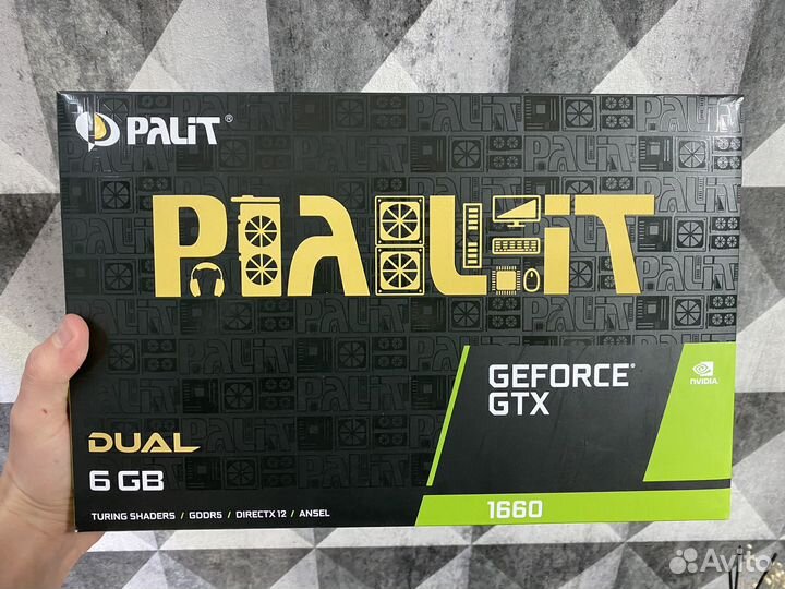 Видеокарта gtx 1660 6 gb
