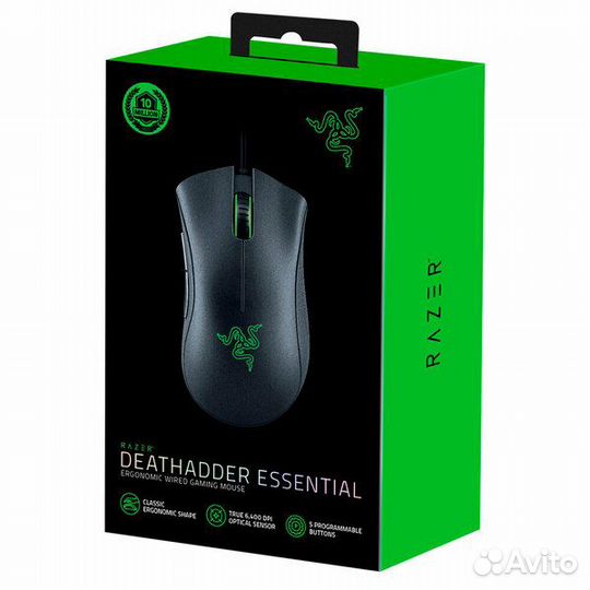 Игровая мышь Razer deathadder essential новая
