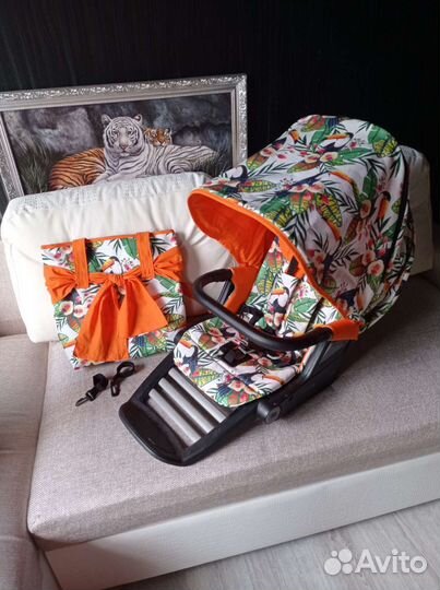 Перетяжка коляски emmaljunga