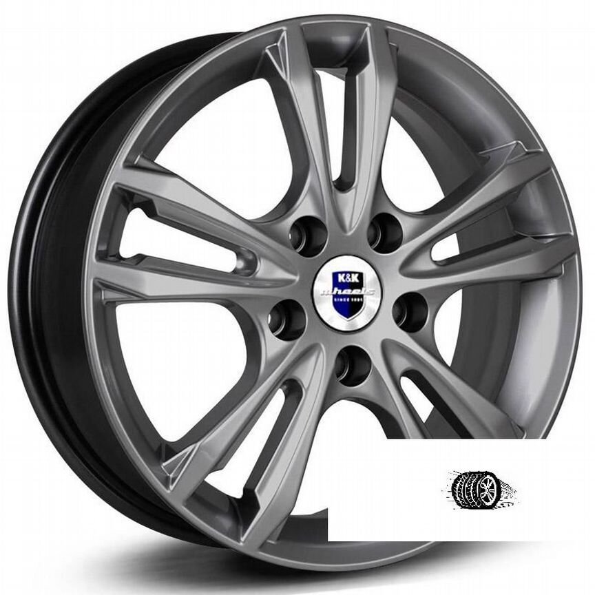 Литые диски K&K 6×R16 5×100