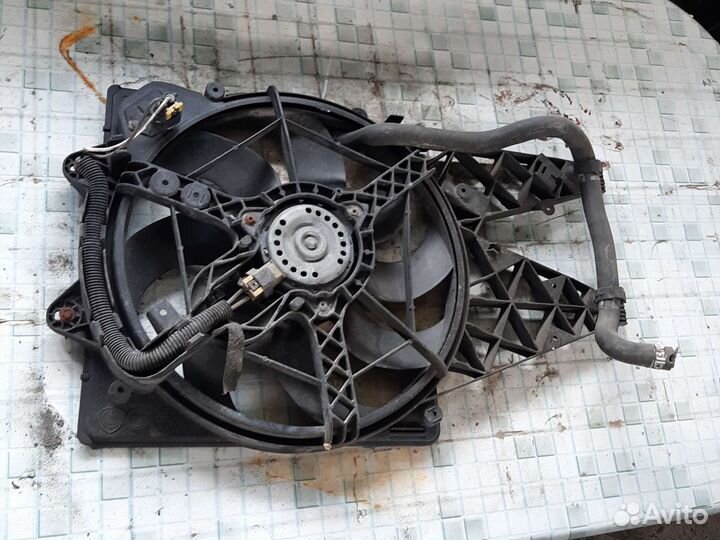 Вентилятор охлаждения Fiat Doblo 2 2010-2015
