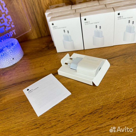 Зарядный блок для iPhone 20W (Premium Copy) Type-C