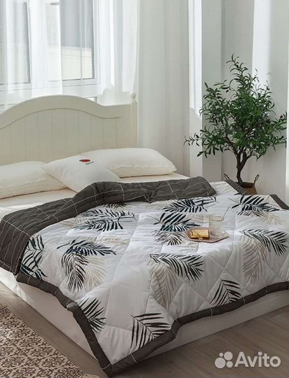 Покрывало стеганое евро легкое одеяло новое