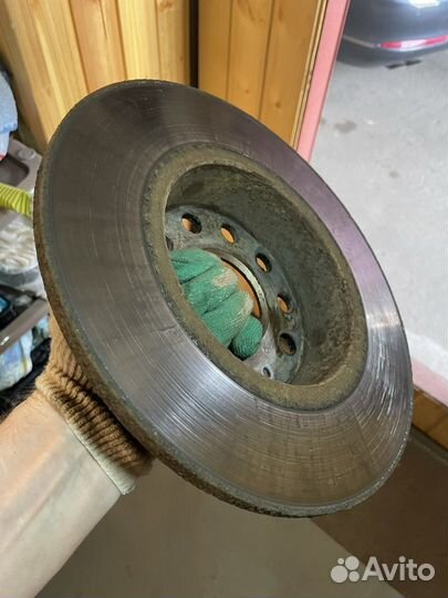 2 Тормозных диска задних Scoda Octavia A5