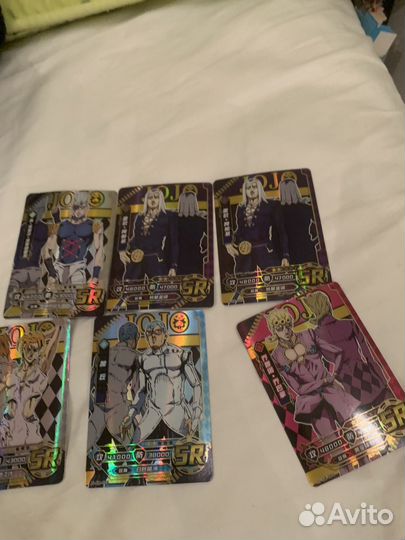 Карточки джо джо