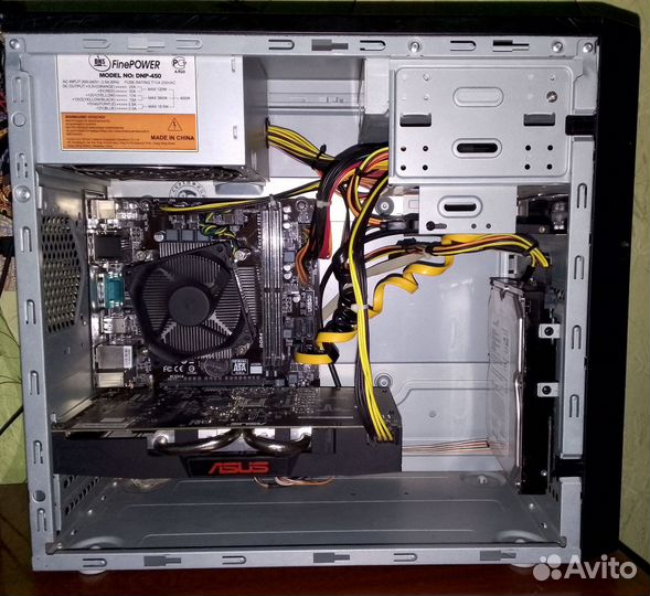 Игровой Пк Intel/ 8 GB DDR4/ Video 6 GB/ SSD+HDD