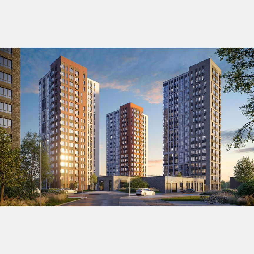 2-к. квартира, 45,6 м², 14/14 эт.