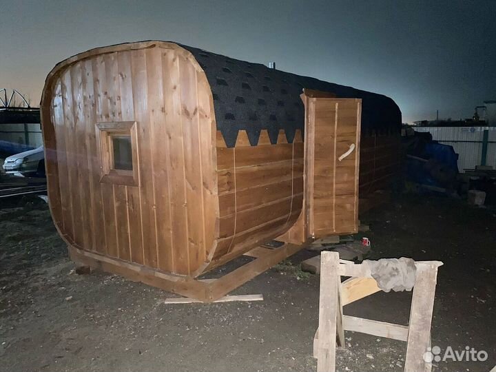 Бани-бочки под ключ