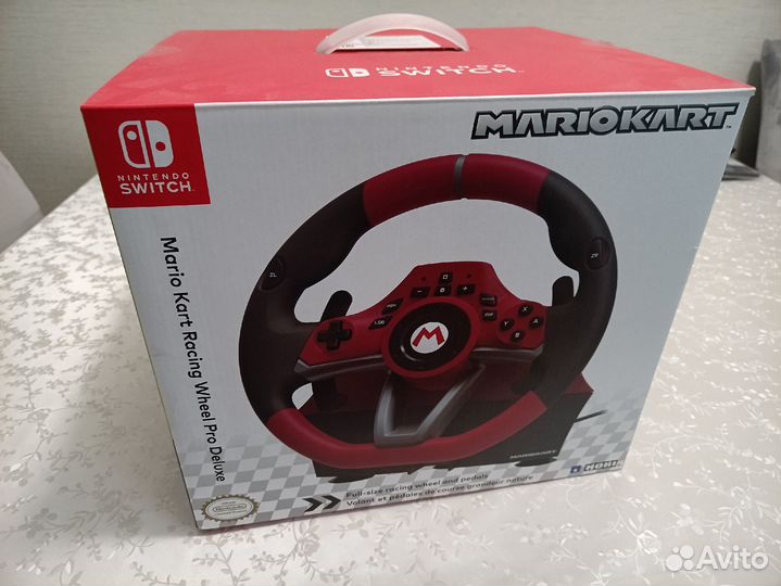 Руль mario kart racing wheel pro deluxe