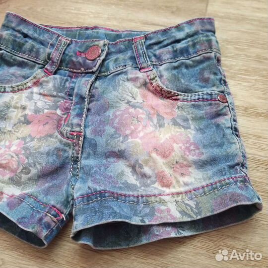 Джинсовые шорты для девочки