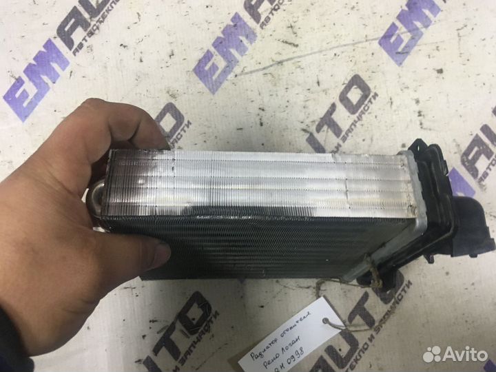 Радиатор отопителя Рено Логан