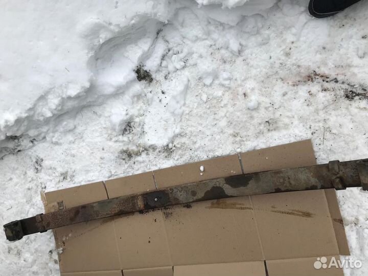 Рессоры на газель задние