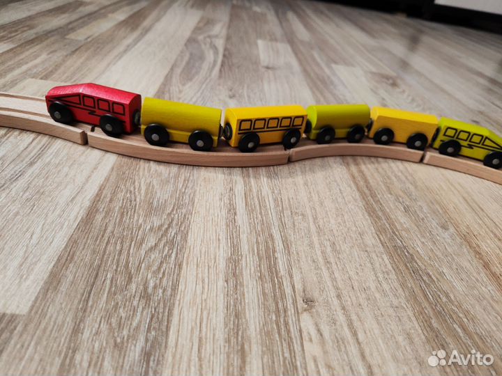 Деревянная железная дорога IKEA