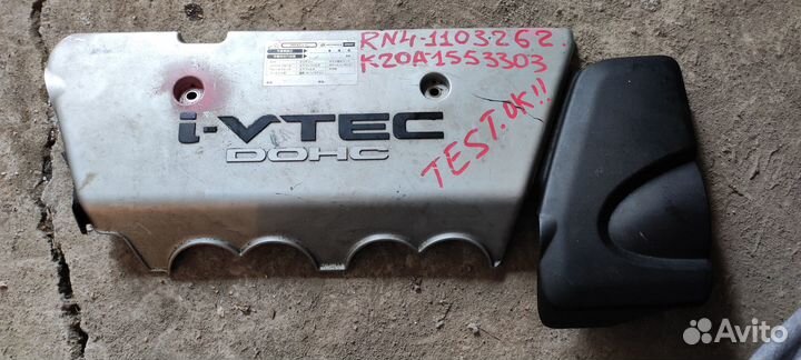 Запчасти на двигатель К20А Honda stream 2001