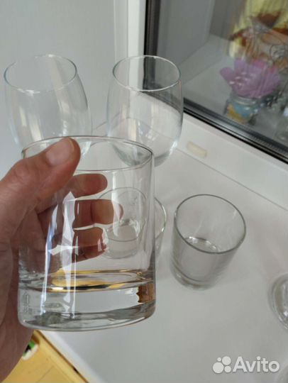 Бокалы, стаканы, кружки новые