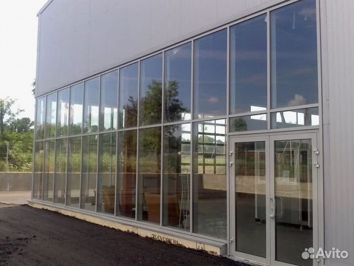 Витражи алюминиевые комп veka шумозащита гарант