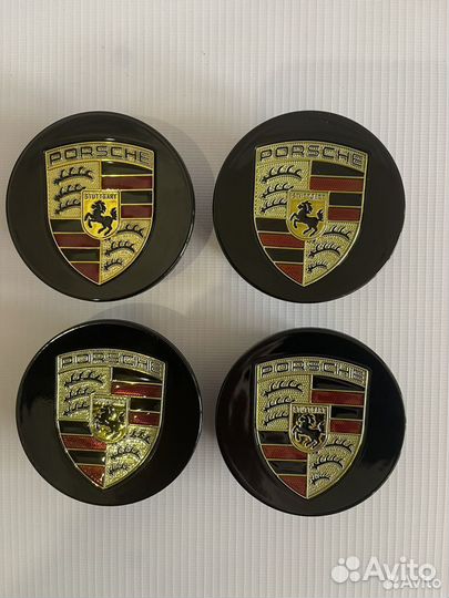 Парящие, динамические, колпачки Porsche