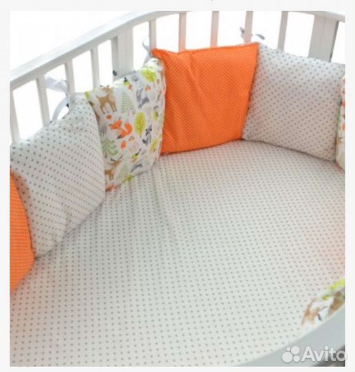 Новые Бортики в детскую кроватку