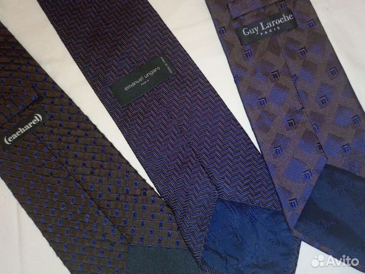 Галстуки Dior, Brioni, YSL, Ricci