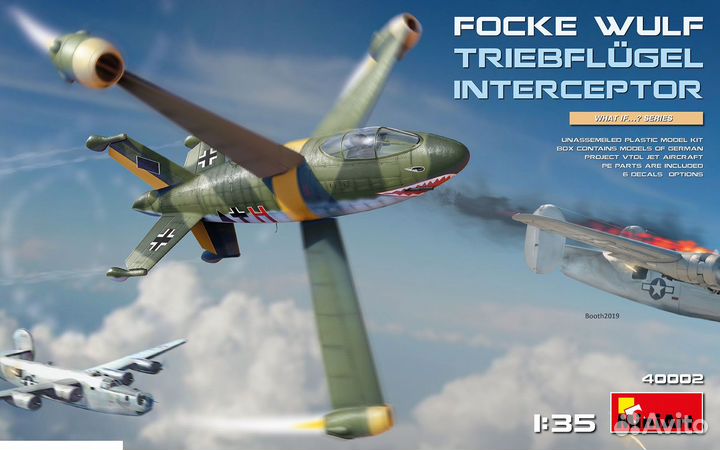 Сборная модель самолета MiniArt 40002 1/35