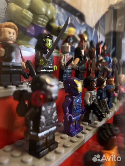 Коллекция минифигурок Lego Marvel Infinity Saga