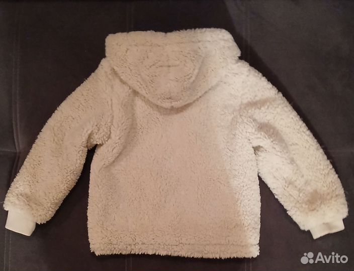 Куртка меховая для девочки 122-128