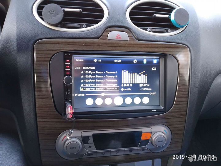 Магнитола с Bluetooth Ford Focus, Mondeo, Fusion