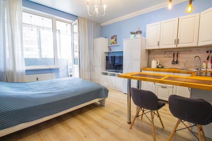 Квартира-студия, 23,8 м², 3/9 эт.