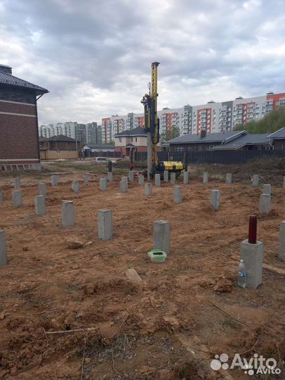 Жб сваи / Забивные сваи / Фундамент под ключ