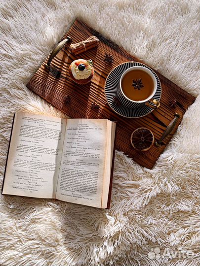 Поднос деревянный