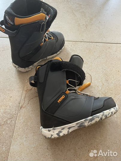 Сноубордические ботинки детские