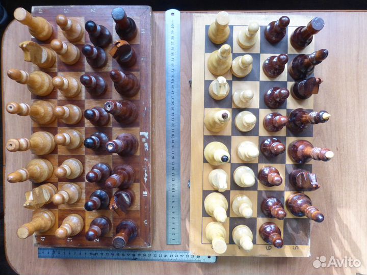 Шахматные наборы СССР, бакелитовые,дорожные