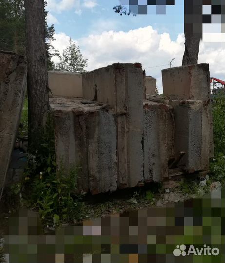 Панели(плиты) стеновые керамзитобетонные б/у