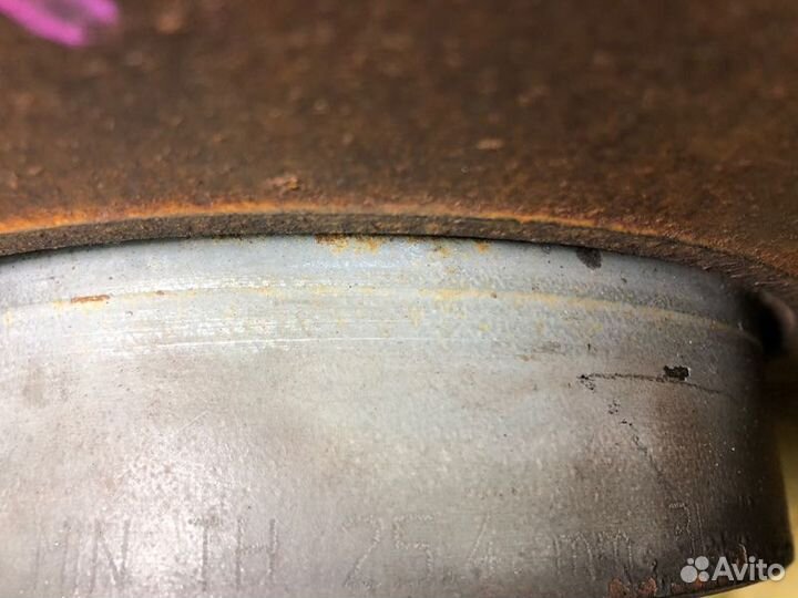 Тормозной диск передний Mercedes C-Class W204