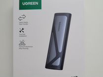 Внешний бокс ugreen для SSD M.2 nvme, Type-C, 10Гб