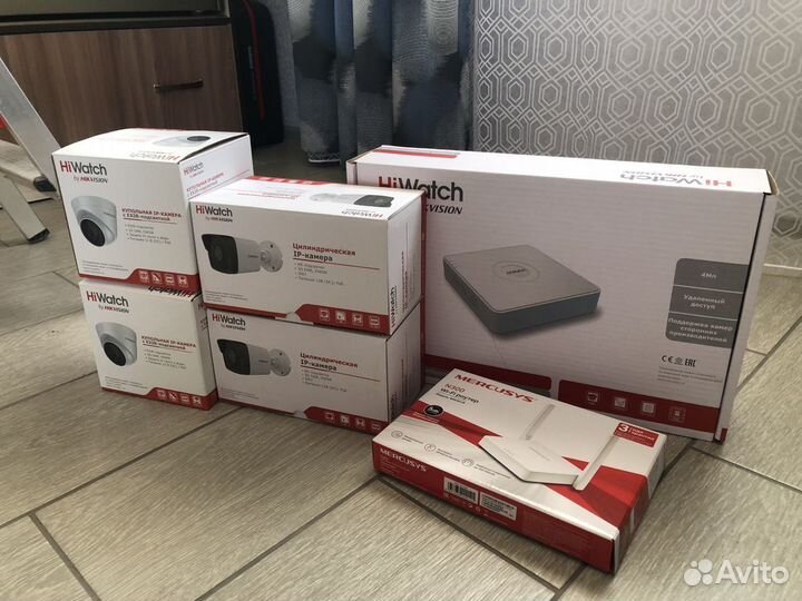 Монтаж видеонаблюдения