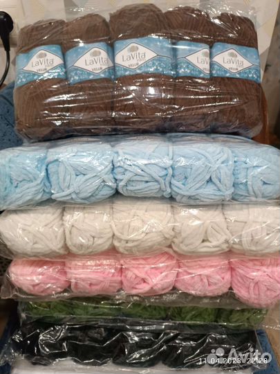 Плюшевая пряжа