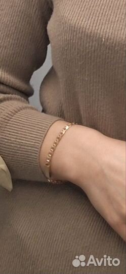 Золотой женский браслет 583