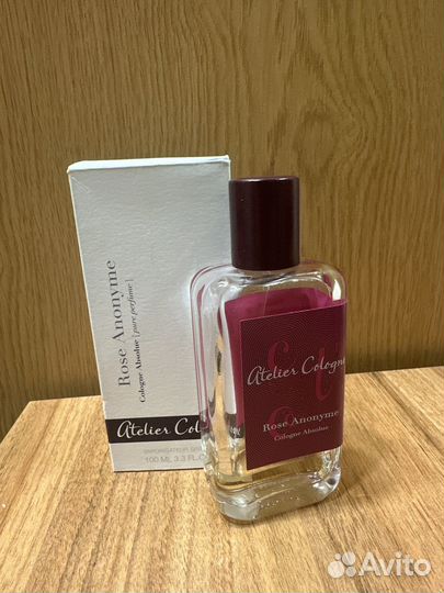 Atelier cologne rose anonyme
