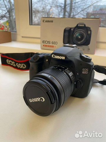 Фотоаппарат canon 60d +сумка+документы+объектив купить в Красноярске ...