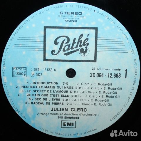 Julien Clerc / Julien (LP)