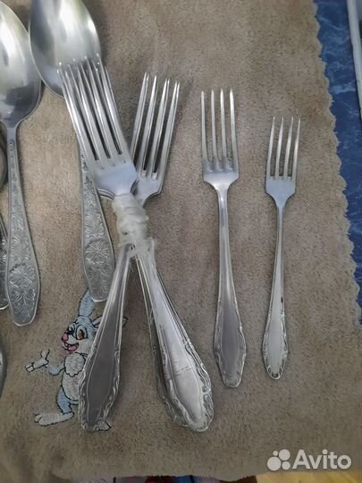 Набор столовых приборов СССР нержавейка